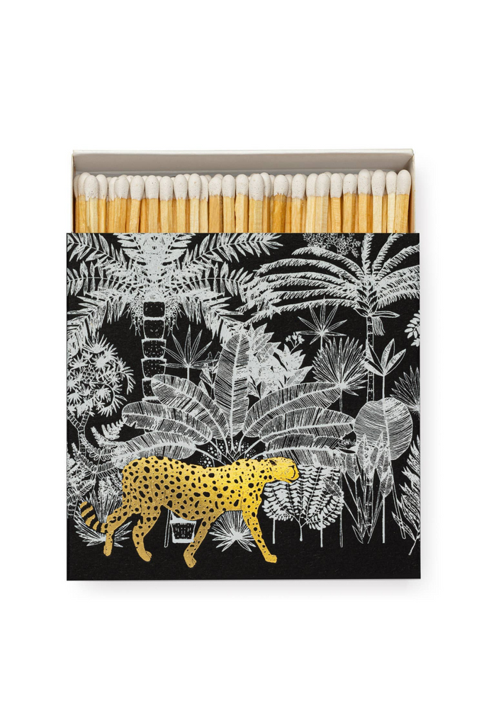 Sicherheitsstreichhölzer - Gepard im Dschungel - Archivist Gallery - Europe - Square - Safety Matches-dquadrat