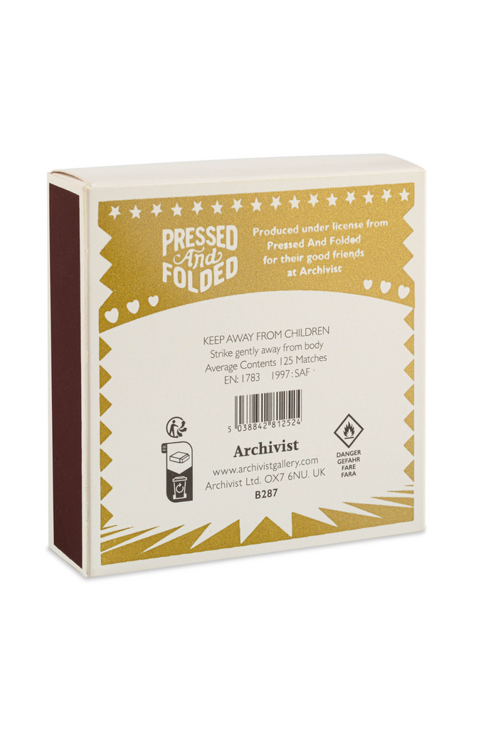 Sicherheitsstreichhölzer - Magic MatchBox - Archivist Gallery - Quadrat-dquadrat