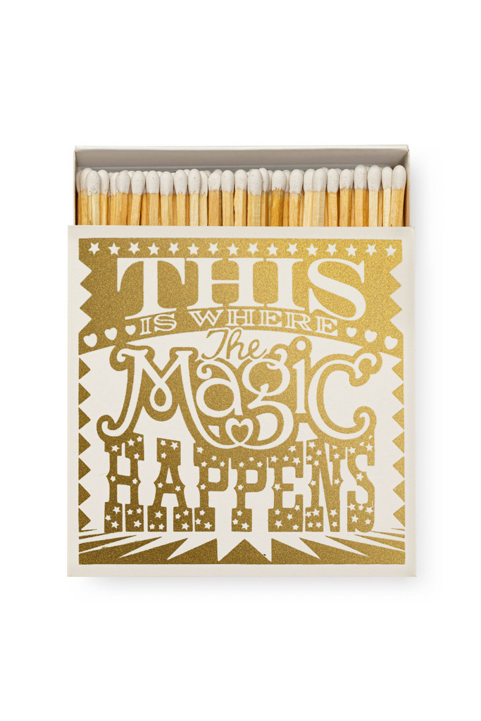 Sicherheitsstreichhölzer - Magic MatchBox - Archivist Gallery - Quadrat-dquadrat