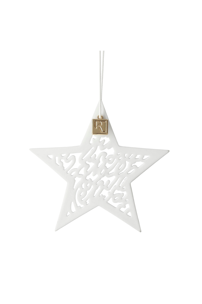 Stern Hänger "Handschrift" - 92670 - Räder Design - Weihnachtsbaumschmuck-dquadrat