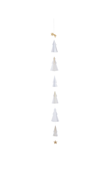 Tannenkette "Schneeflocken" - 92597 - Räder Design-dquadrat