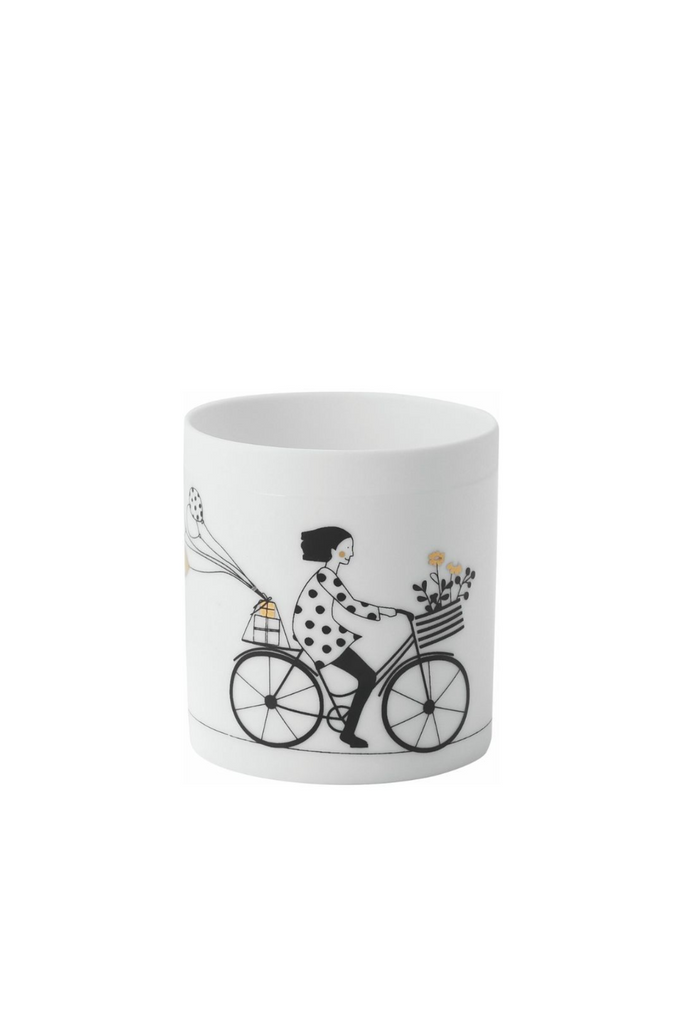 Teelichthalter - RADFAHREN - 18381 - Räder Design - dquadrat