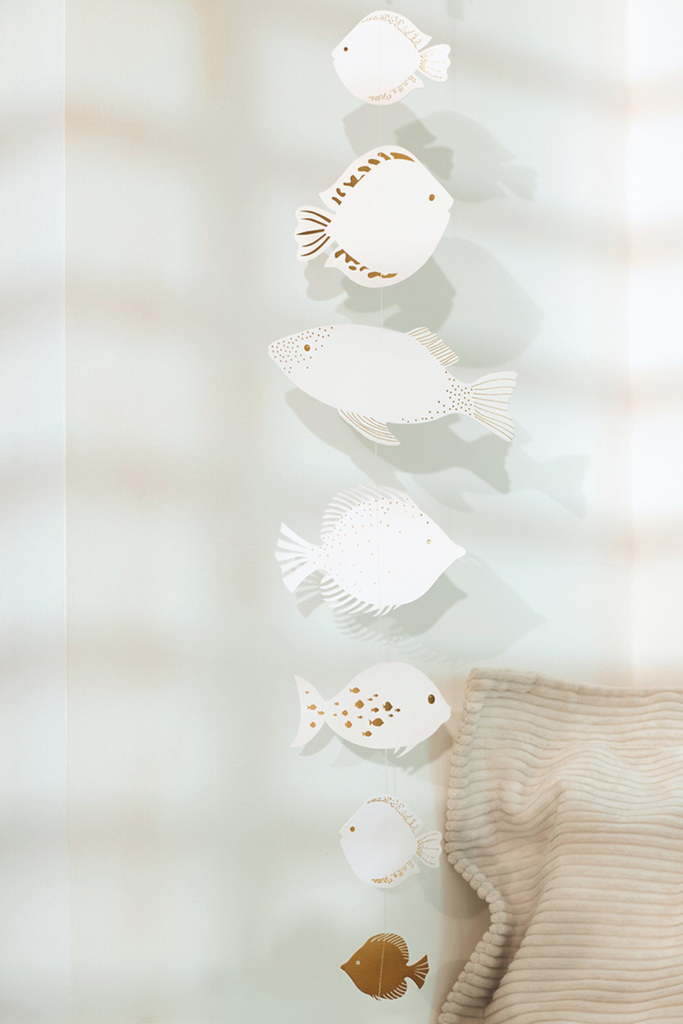 Unterwasserwelt Papierkette "Fische" - 17371 - Räder Design-dquadrat