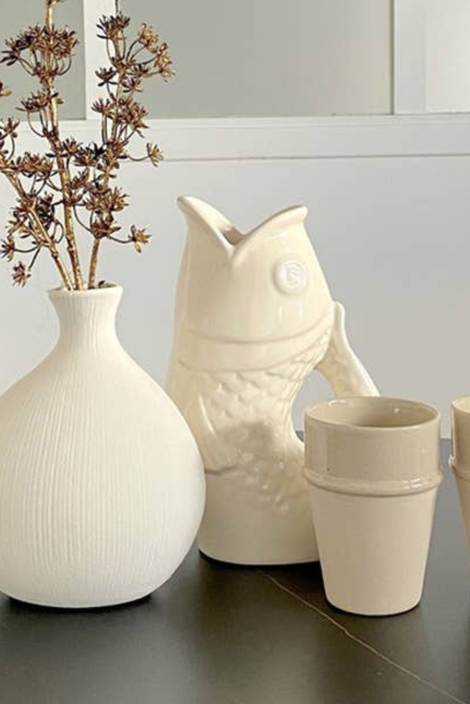 Vase - Krugvase - Fisch - Fischkrugvase - 015736 - Opjet Paris - Wohnen - Deko-dquadrat