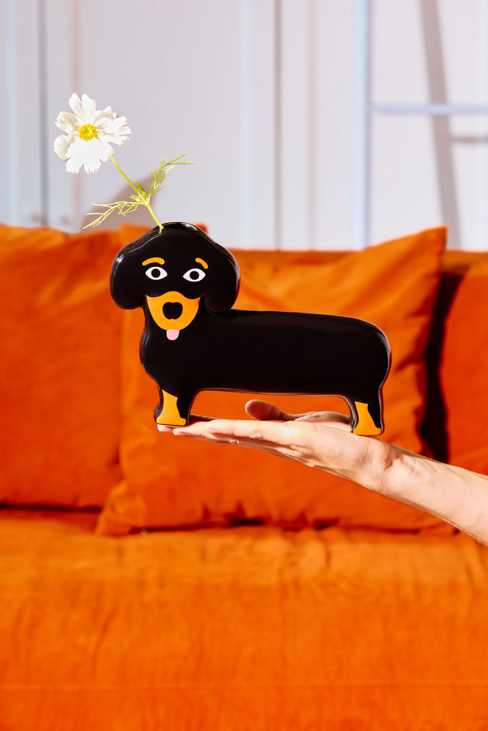 Vase Teckel - Dackel - AAVSEDOGTG - Fluid Market-dquadrat