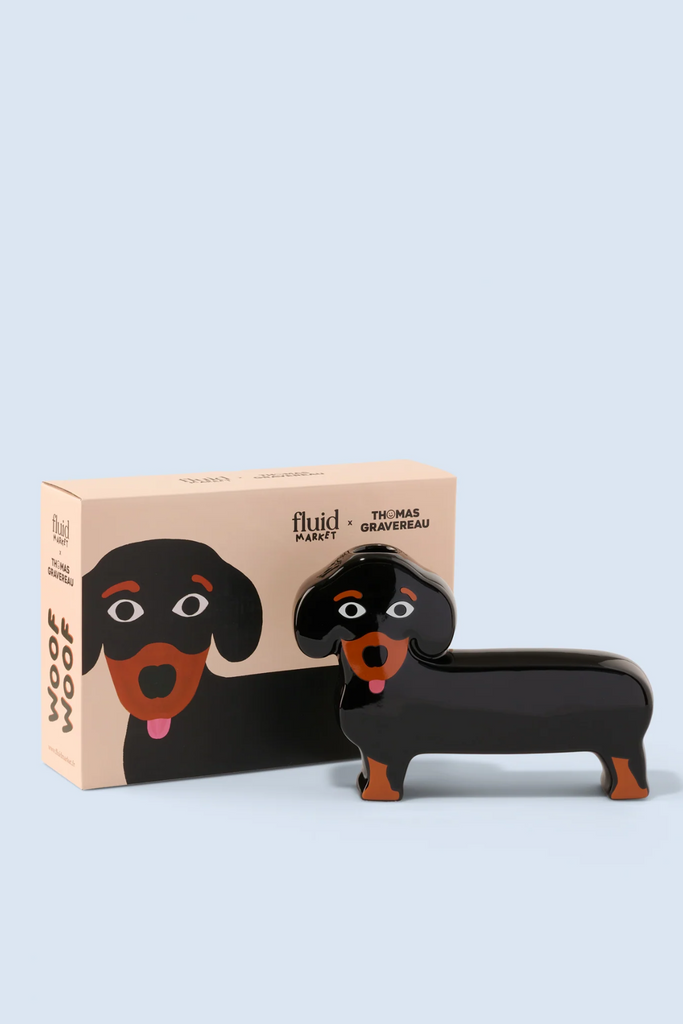 Vase Teckel - Dackel - AAVSEDOGTG - Fluid Market-dquadrat