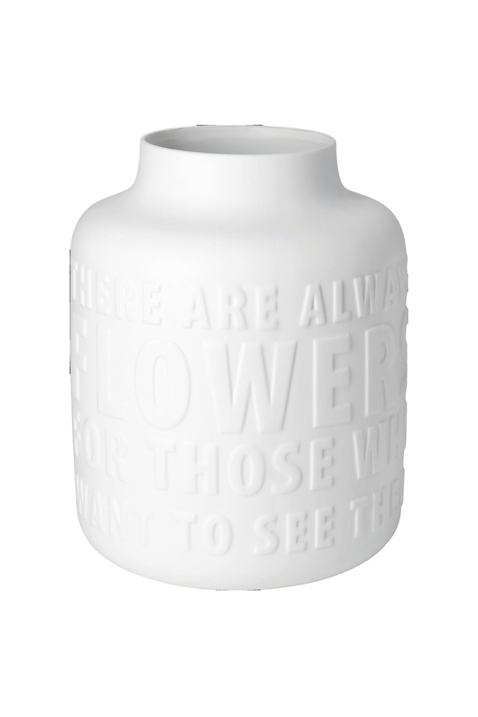 Vase "There are always flowers" - 18284 - Räder Design-dquadrat