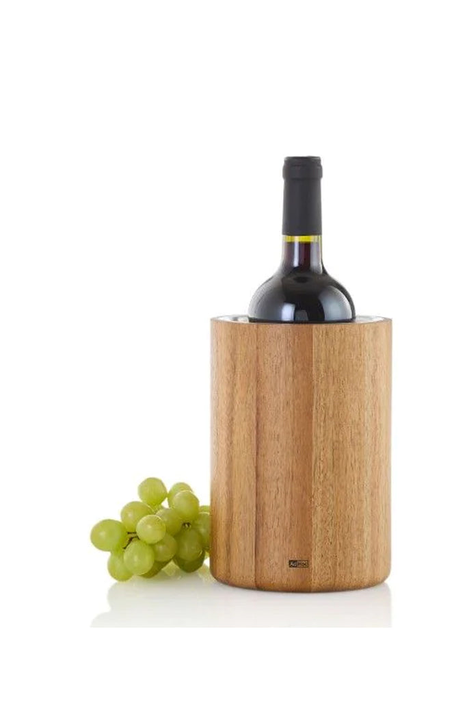 Sektkühler weinkühler Vine Adhoc Akazienholz edelstahl küchenhelfer