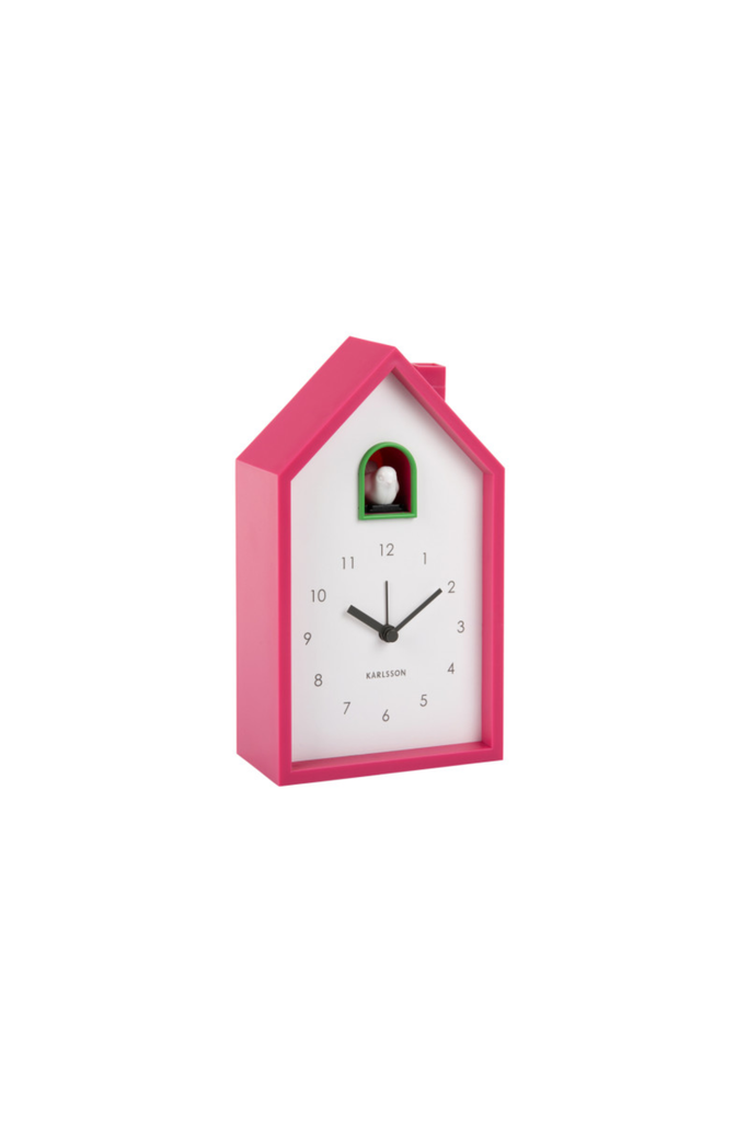 Wecker - Kuckucksuhr - Wanduhr - Alarm Clock Modern Cuckoo-dquadrat