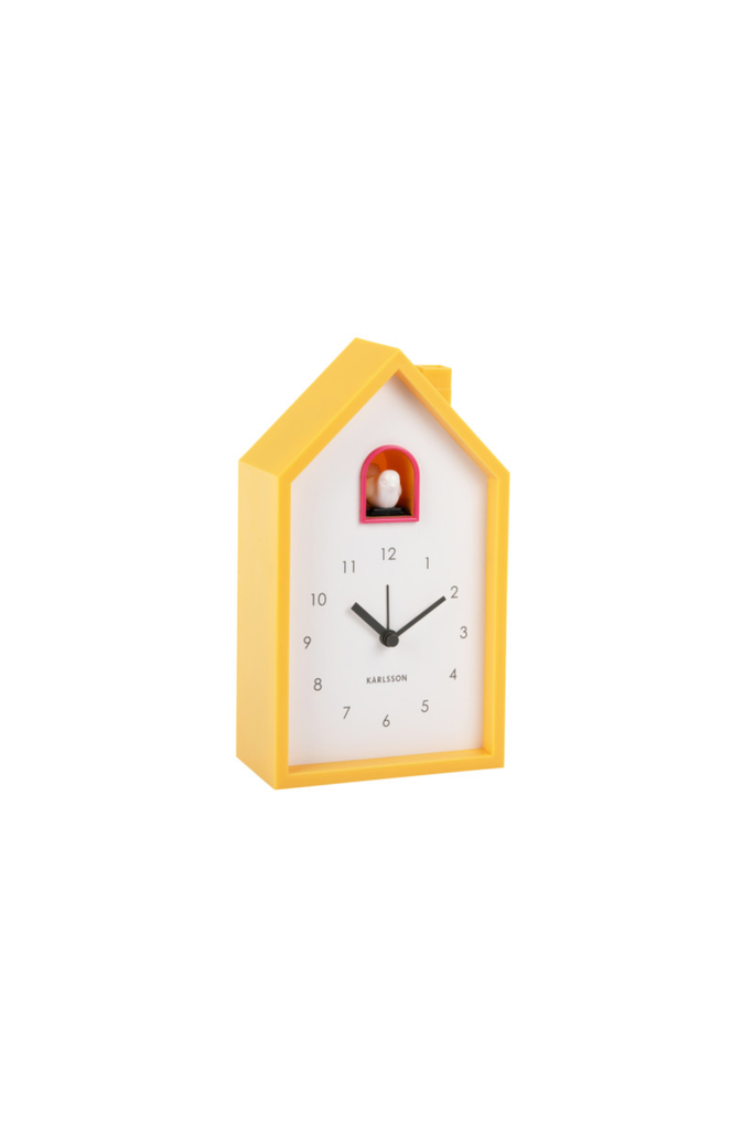 Wecker - Kuckucksuhr - Wanduhr - Alarm Clock Modern Cuckoo-dquadrat