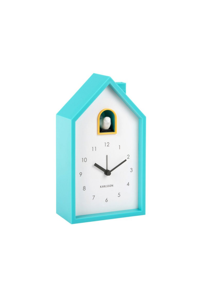 Wecker - Kuckucksuhr - Wanduhr - Alarm Clock Modern Cuckoo-dquadrat