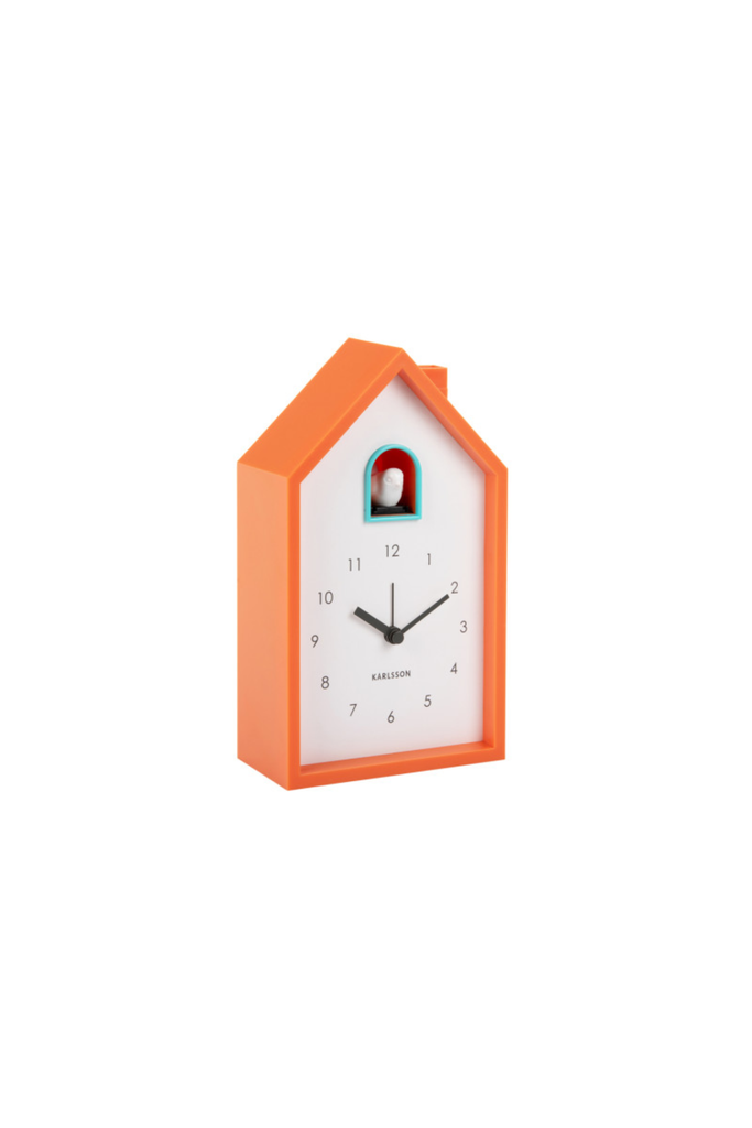 Wecker - Kuckucksuhr - Wanduhr - Alarm Clock Modern Cuckoo-dquadrat