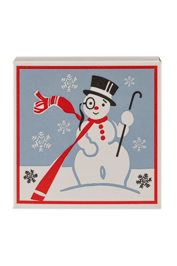 Weihnachts-Sicherheitsstreichhölzer🎄- Schneemann - Archivist Gallery - Europe - Quadrat-dquadrat
