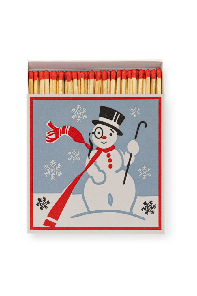 Weihnachts-Sicherheitsstreichhölzer🎄- Schneemann - Archivist Gallery - Europe - Quadrat-dquadrat