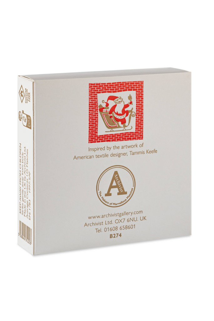 Weihnachtssicherheitsstreichhölzer🎄-  Weihnachstmann - Archivist Gallery - Europe - Quadrat-dquadrat