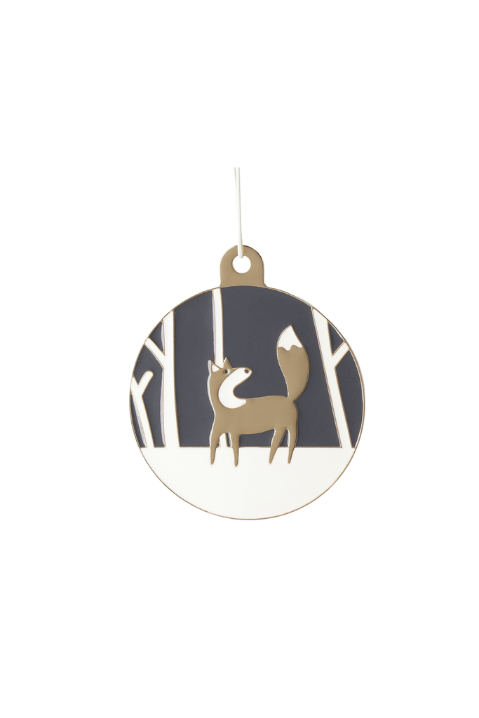 Winterornament "Fuchs" - 92783 - Räder Design - Weihnachtsbaumschmuck-dquadrat