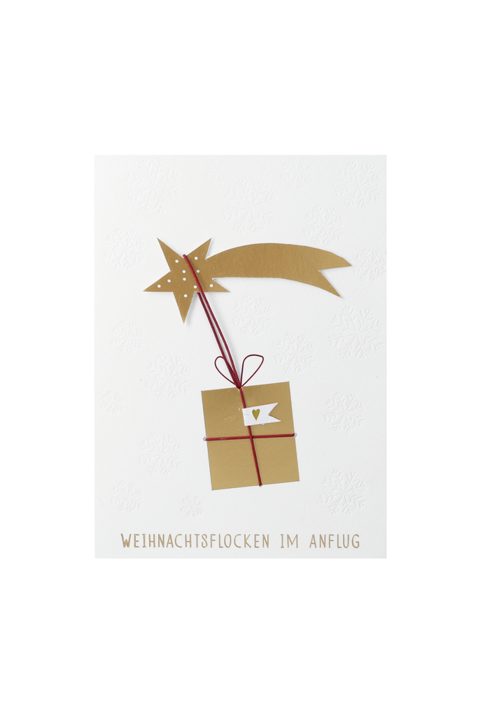 Wunscherfüller Karte "Weihnachtsflocken" - 92707 -Räder Design-dquadrat