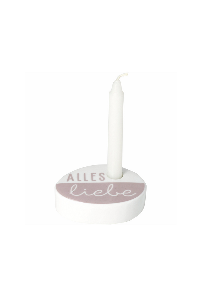 Wunschkerze "Alles Liebe"- 18178 - Räder Design-dquadrat