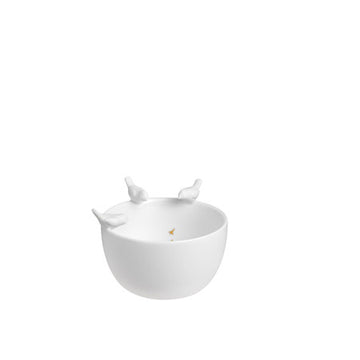 Schale Vögel Räder Design Porzellanschale