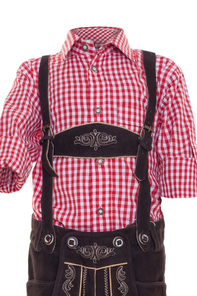 Kinder-Trachtenhemd - Modell Michel - Krüger Kids - 000960-0-0109