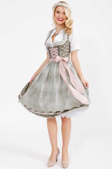 Dirndl - Modell CATALEYA - Krüger Collection - inkl. Spitzenschürze - 70 cm - 015427-0-0057