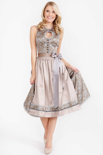 Dirndl - Modell MERLO - Krüger Collection - inkl. Spitzenschürze - 70 cm - 015827-0-0015