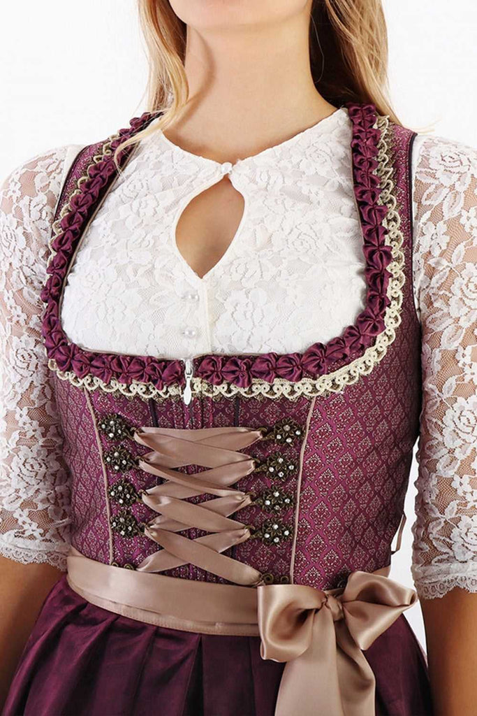 Dirndl - Modell CLEO - Krüger Collection - inkl. Schürze - 70 cm - 016927-0-0090