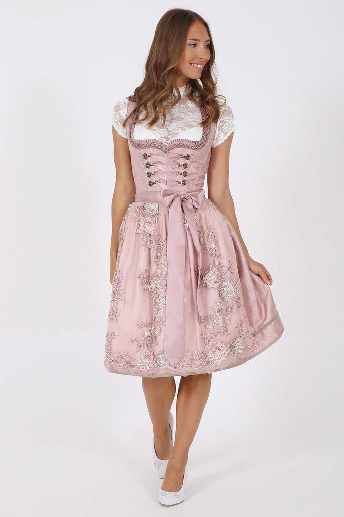 Dirndl - Modell LIAH - Krüger Collection - inkl. Spitzenschürze - 70 cm - 018047-0-0033