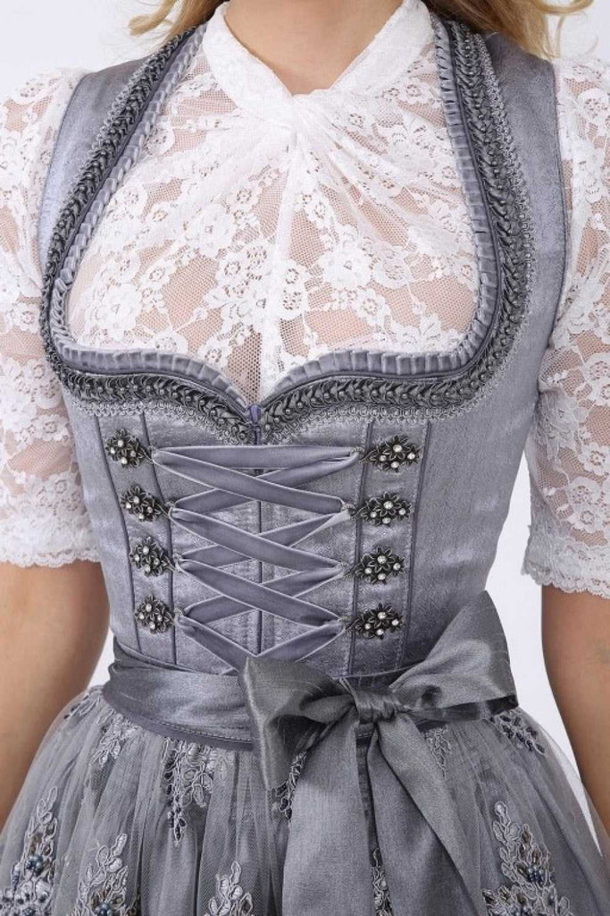 Dirndl - Modell JOY - Krüger Collection - inkl. Spitzenschürze - 60 cm - 018406-0-0044