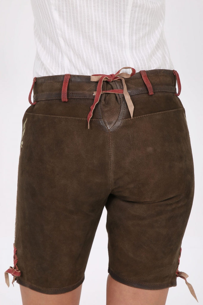 Damen Lederhose - Modell BETTY - Krüger Madl - Bermuda - 037330-0-0007