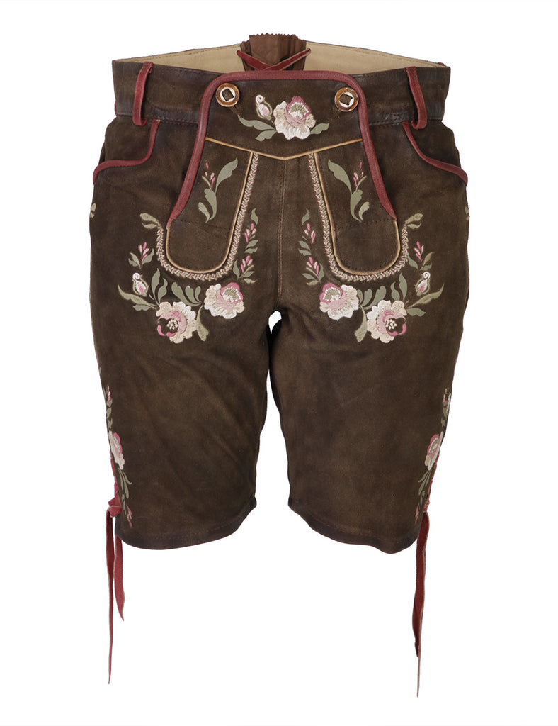 Damen Lederhose - Modell BETTY - Krüger Madl - Bermuda - 037330-0-0007