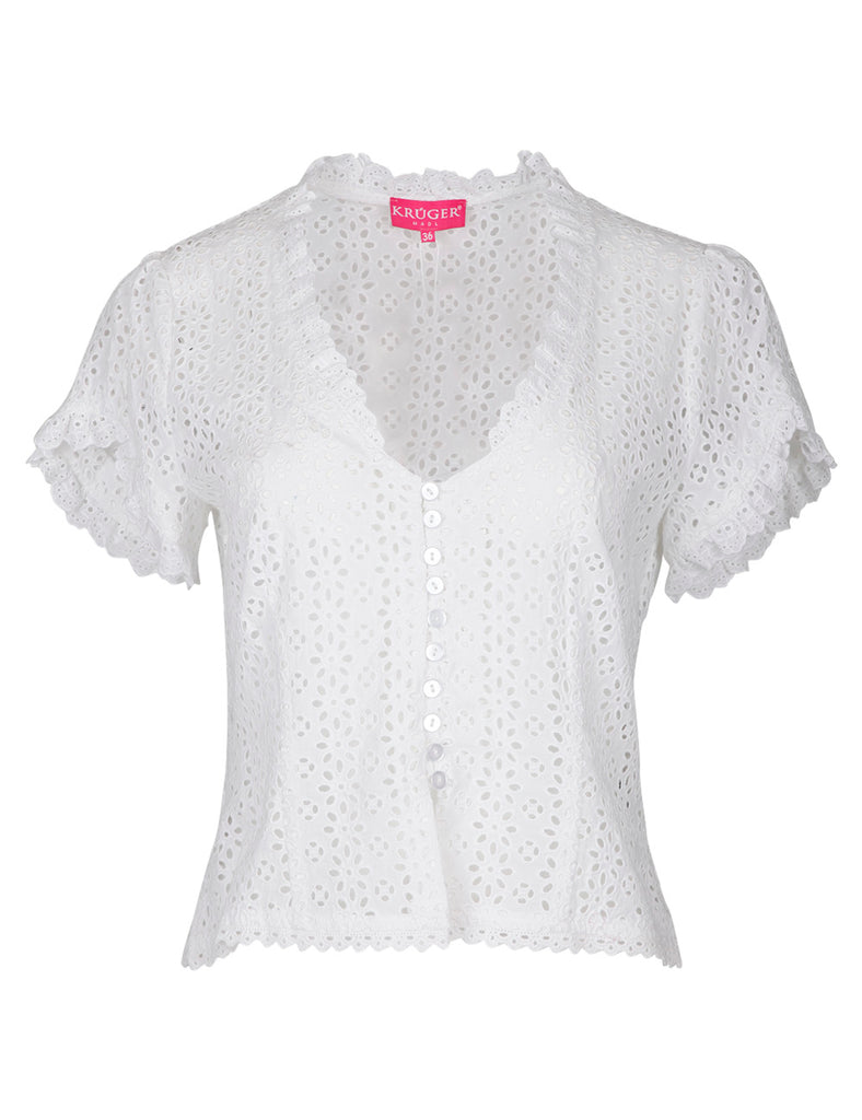 Trachtenbluse - Modell JANINE -Krüger Madl - 037841-0-0001
