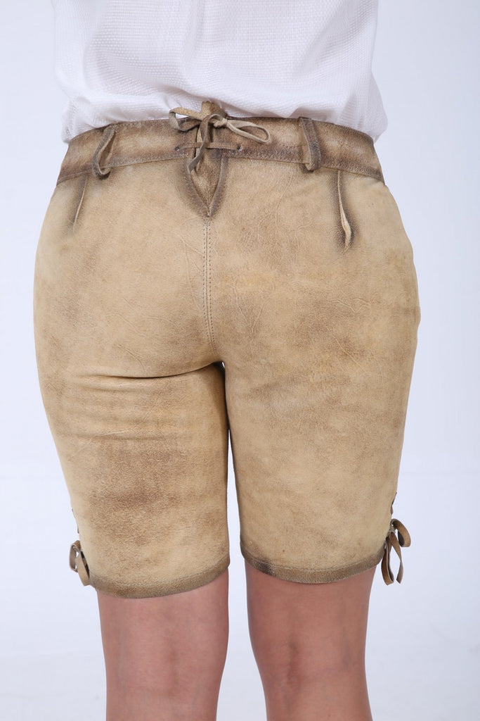 Damen Lederhose - Modell PASCALE - Krüger Madl - Bermuda - 038336-0-0071