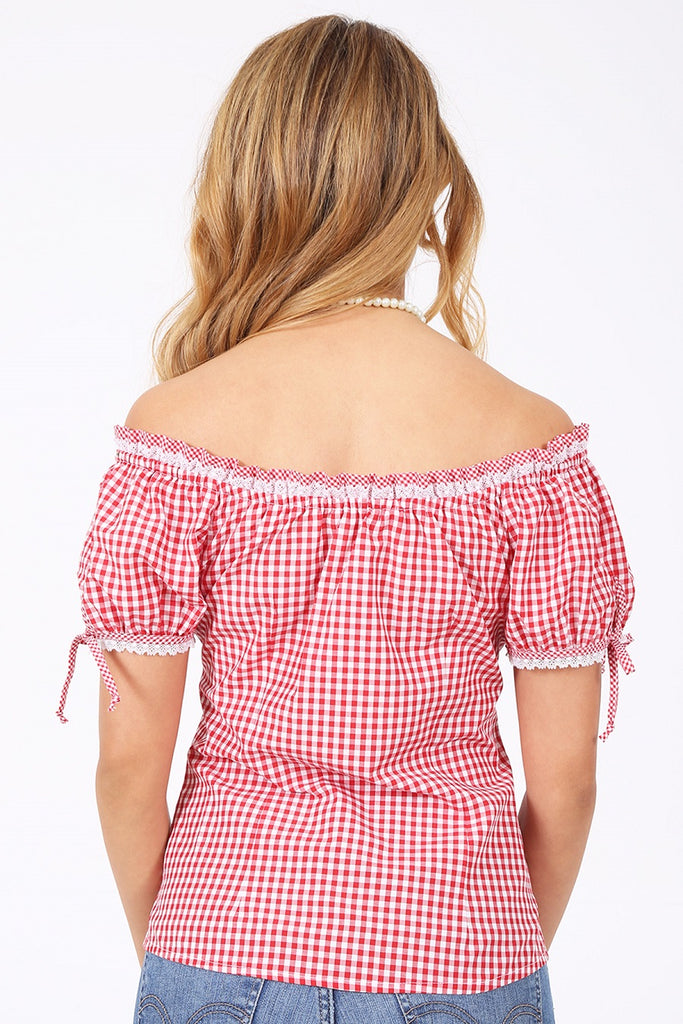 Trachtenbluse - Modell LYSANNE -Krüger Madl - 038836-0-0009