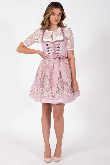 Dirndl - Modell AURORA - Krüger Madl - inkl. Spitzenschürze - 50 cm - 046255-0-0033