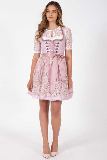 Dirndl - Modell AURORA - Krüger Madl - inkl. Spitzenschürze - 60 cm - 046256-0-0033