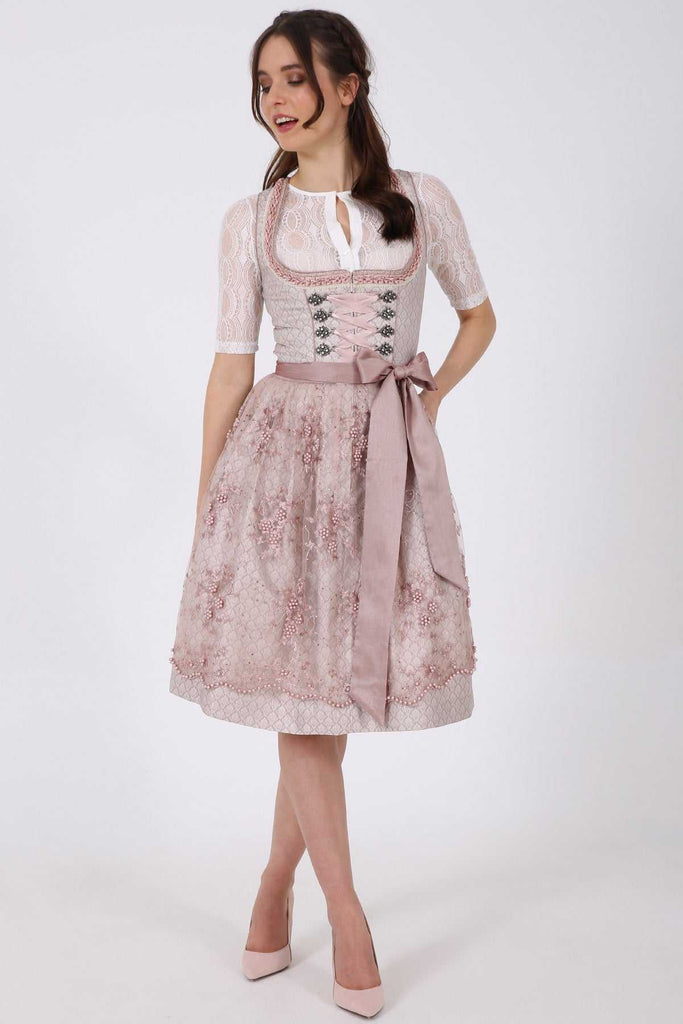 Dirndl - Modell  AMELIA  - Krüger Madl - inkl. Spitzenschürze - 60 cm -  047366-0-0015