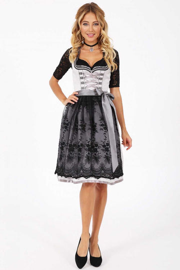 Dirndl - Modell  PINA - Krüger Madl - inkl. Spitzenschürze - 60 cm - 047556-0-0044
