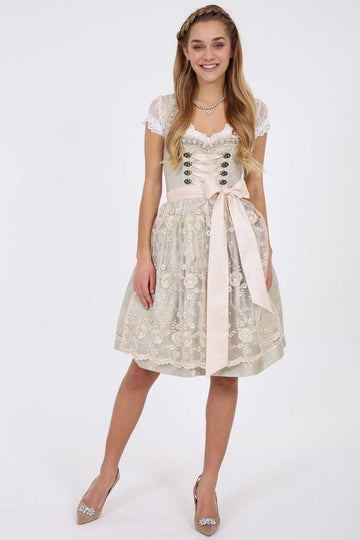 Dirndl - Modell  IVY - Krüger Madl - inkl. Spitzenschürze - 60 cm - 048226-0-0051
