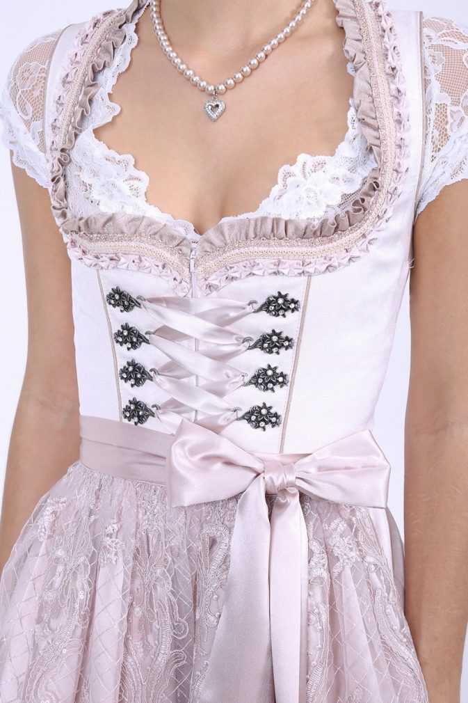 Dirndl - Modell JOSIE - Krüger Madl - inkl. Spitzenschürze - 50 cm - 048235-0-0002