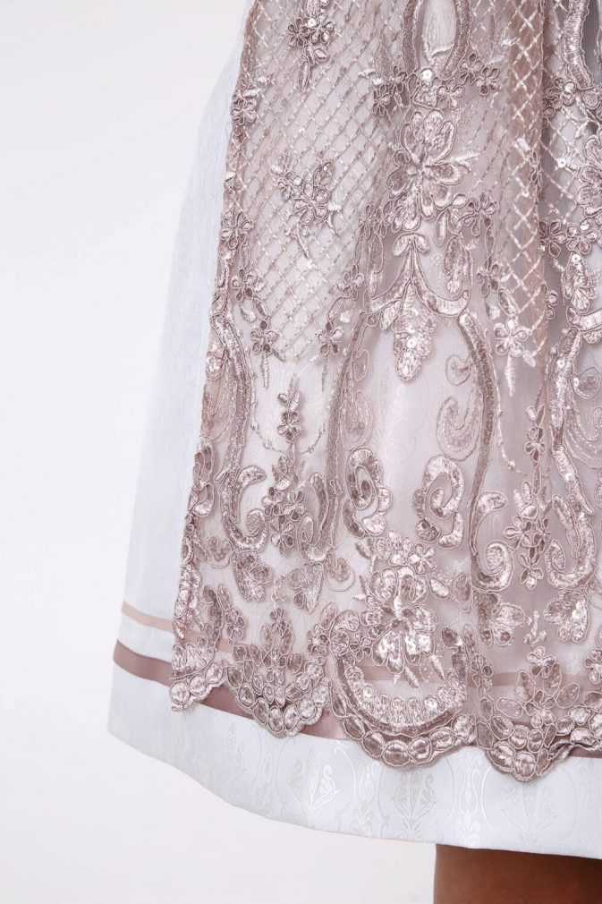 Dirndl - Modell TONI - Krüger Madl - inkl. Spitzenschürze - 50 cm - 048245-0-0043