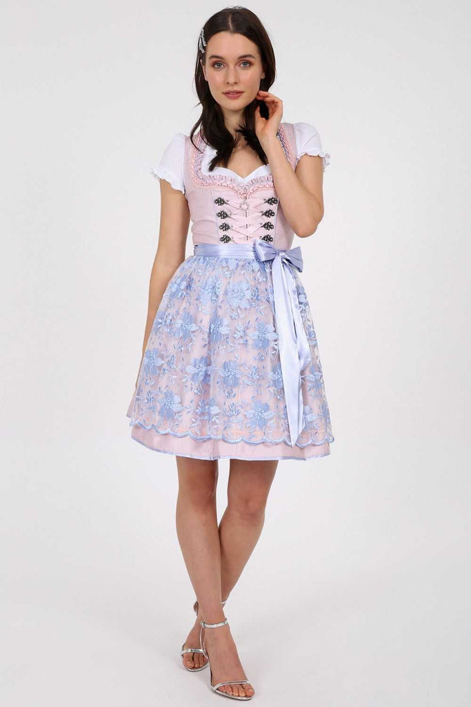 Dirndl - Modell JOALI - Krüger Madl - inkl. Spitzenschürze - 50 cm - 048265-0-0033