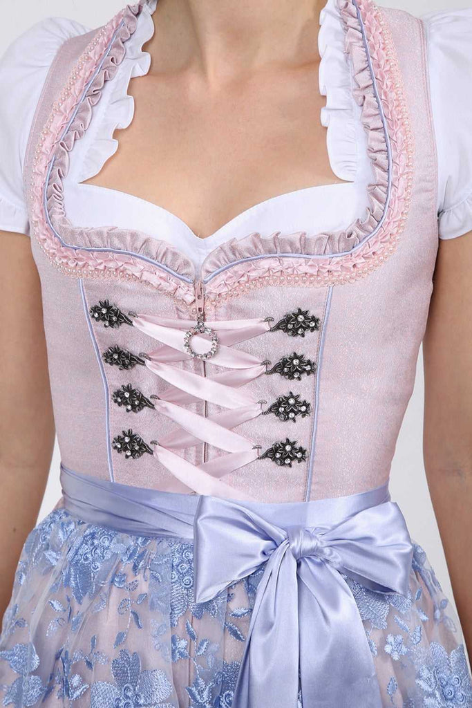 Dirndl - Modell  JOALI  - Krüger Madl - inkl. Spitzenschürze - 60 cm -  048266-0-0033