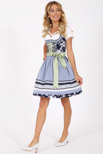 Dirndl - Modell FRANKA - Krüger Madl - inkl. Schürze - 50 cm - 048345-0-0080