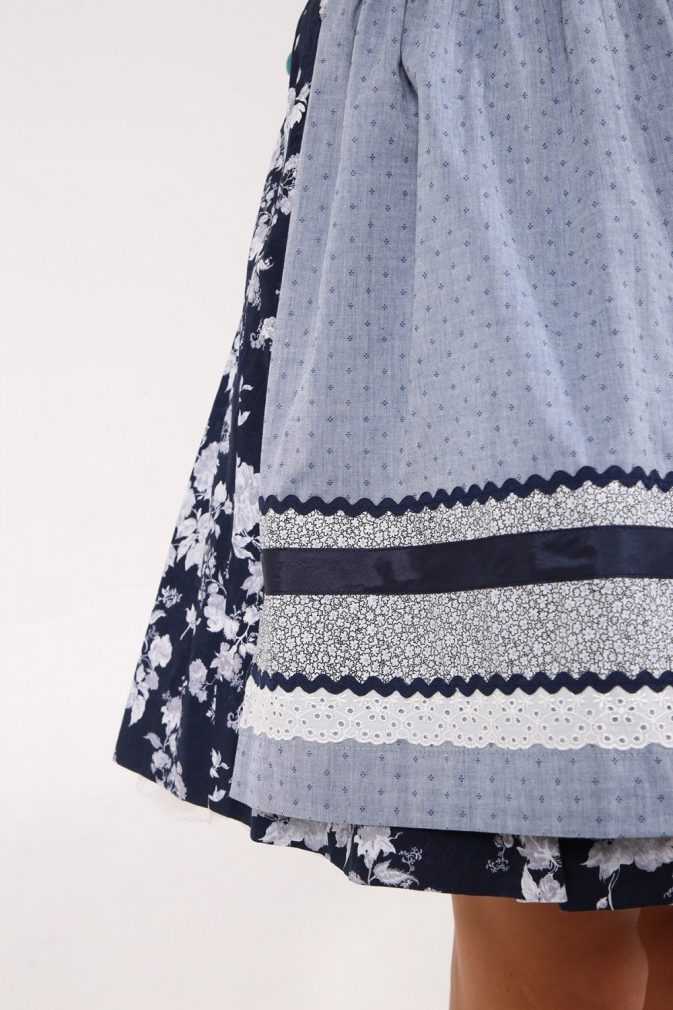 Dirndl - Modell FRANKA - Krüger Madl - inkl. Schürze - 50 cm - 048345-0-0080