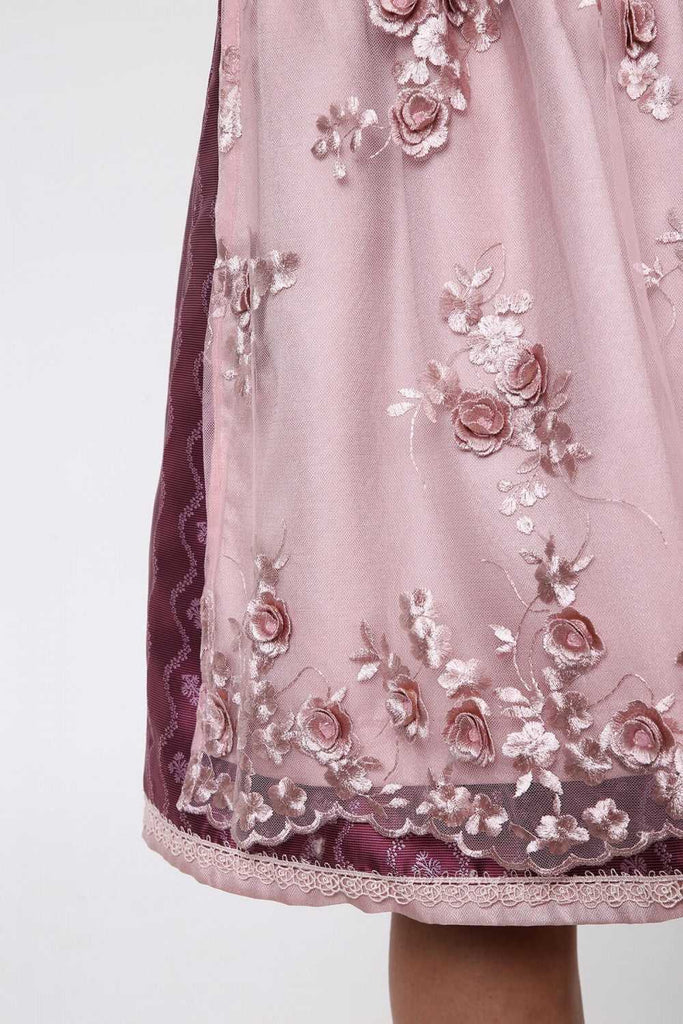Dirndl - Modell DELICIA - Krüger Madl - inkl. Spitzenschürze - 60 cm - 048636-0-0035