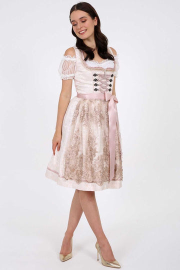 Dirndl - Modell COCO - Krüger Madl - inkl. Spitzenschürze - 60 cm - 048666-0-0015