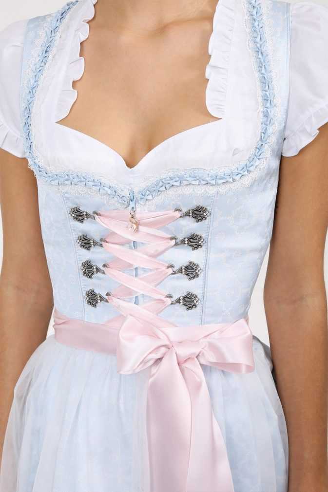 Dirndl - Modell MARIPOSA - Krüger Madl - inkl. Spitzenschürze - 50 cm - 048685-0-0081