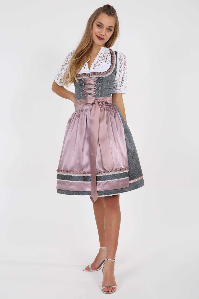 Dirndl - Modell ELLEN - Krüger Madl - inkl. Schürze - 60 cm - 049776-0-0044