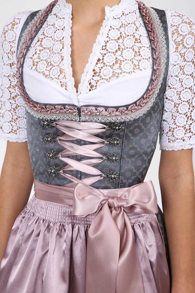 Dirndl - Modell ELLEN - Krüger Madl - inkl. Schürze - 60 cm - 049776-0-0044